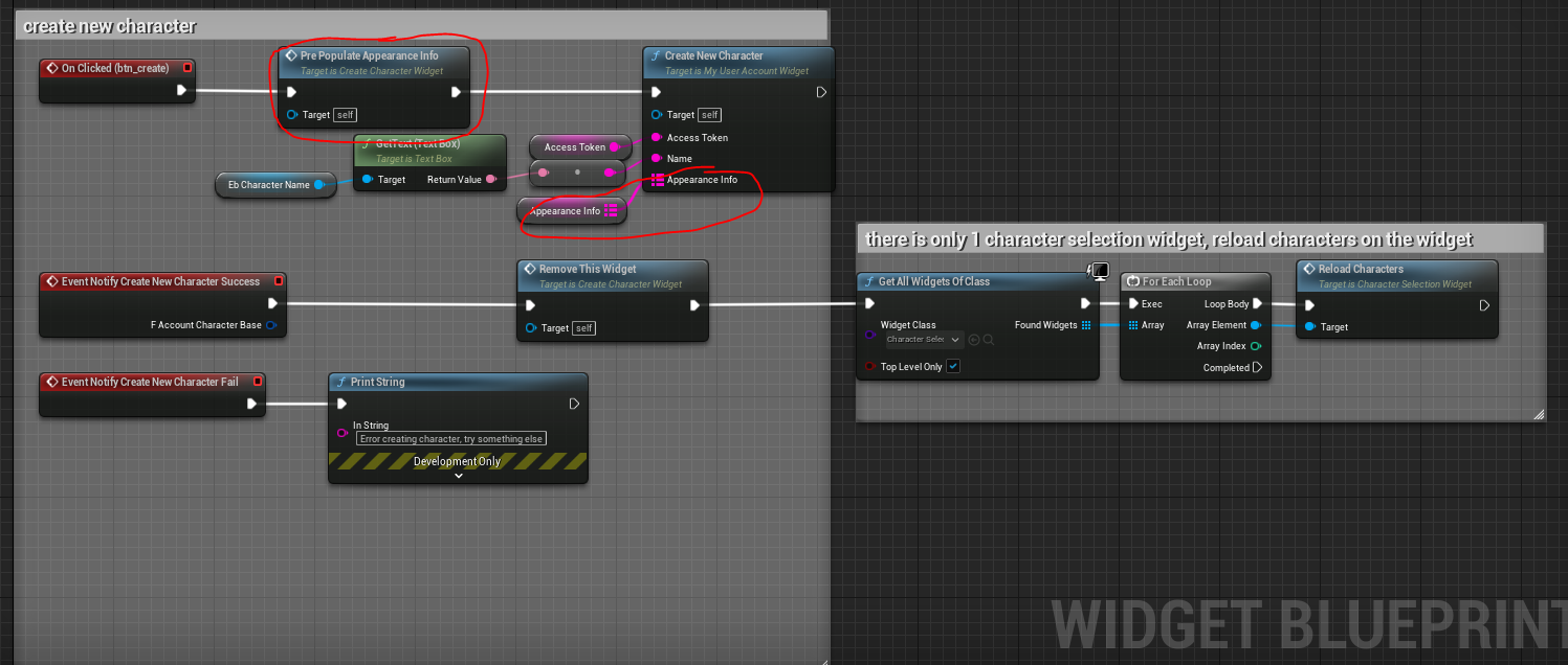 Unreal Engine Character Creation For MMO Type Games