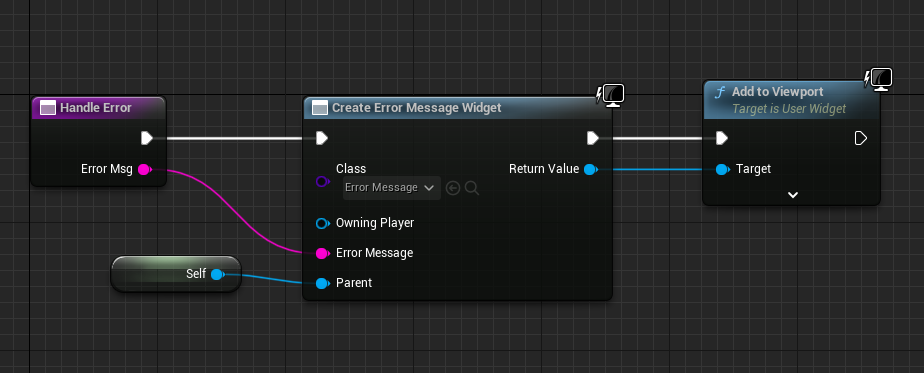 create error widget