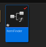 item finder blueprint
