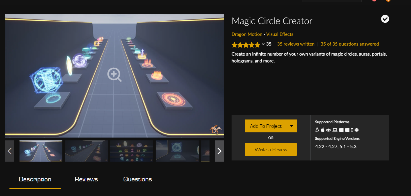 Magic circle creator