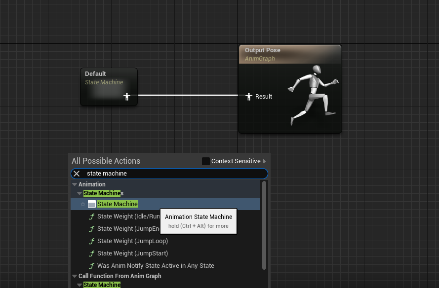 Adding state machine