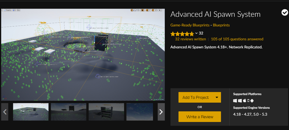 Spawner system used