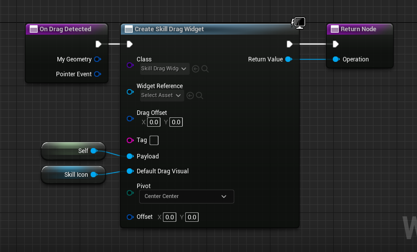 Override the 'on drag detected' function.