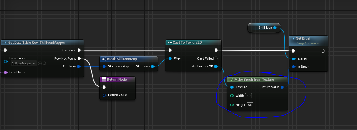 Setting icon dimensions