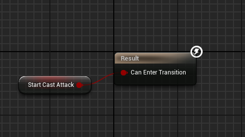 enter cast attack animation