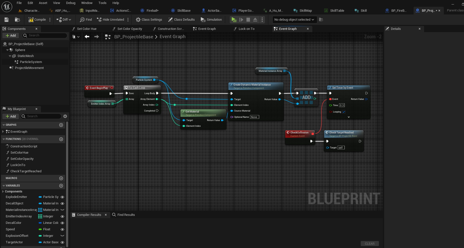 Particle class