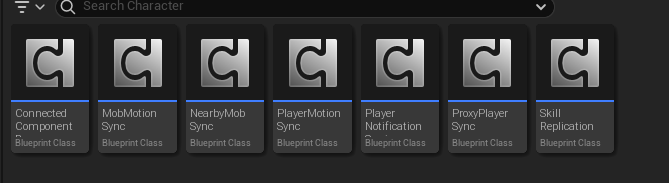 Components to handle sync