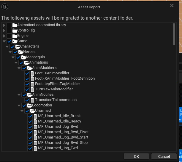 Animation dependencies