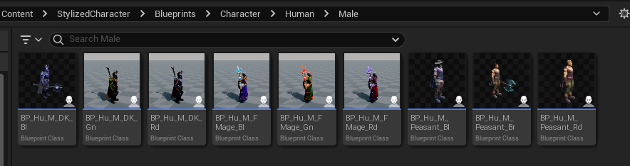 character blueprint