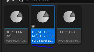 Create PSD for jump motions