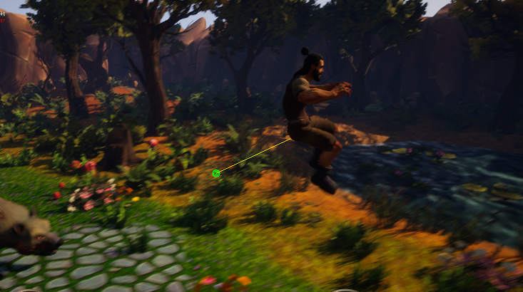 motion matching working on jump