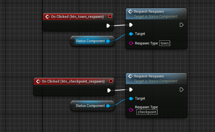 Button to respawn player