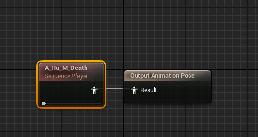 Play death animation